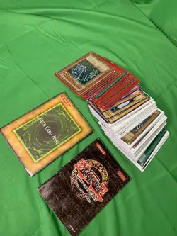 YU- GI- OH trading Card Game Assorted Cards (Lot of 79) W/ RULEBOOK & DECK ZONE - Image 2