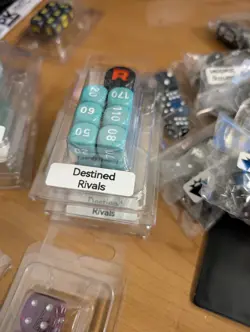 OFFICIAL! Destined Rivals Pokemon TCG Card Game Playing Dice! *Free Shipping* - Image 1