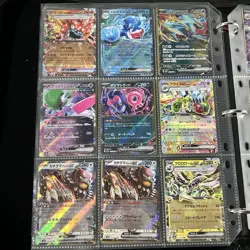 Huge Binder Collection Lot of 170+ Pokemon Card Mixed EX SV Holo Full Art Zard - Image 4