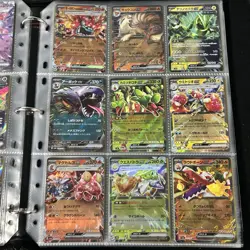 Huge Binder Collection Lot of 170+ Pokemon Card Mixed EX SV Holo Full Art Zard - Image 5