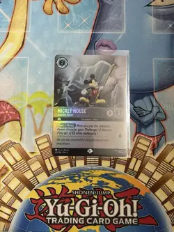 Disney Lorcana Mickey Mouse Standard Bearer 221/204 Fabled Foil Rare NM Card - Image 1