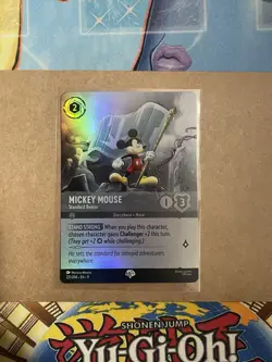 Disney Lorcana Mickey Mouse Standard Bearer 221/204 Fabled Foil Rare NM Card - Image 2
