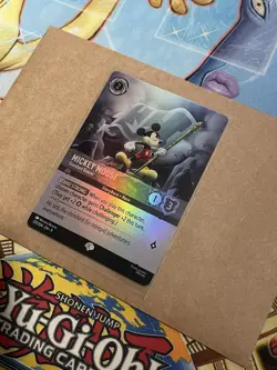 Disney Lorcana Mickey Mouse Standard Bearer 221/204 Fabled Foil Rare NM Card - Image 3