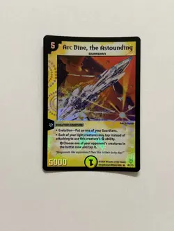 Duel Masters TCG Arc Bine, The Astounding P1/Y1 D-MAX Reward Promo Card WOTC - Image 1