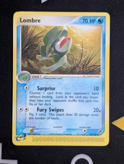 Lombre 46/100 Non Holo EX Sandstorm Pokemon Card Vintage 2003 NM - Image 1
