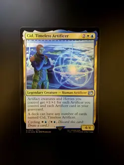 MTG Final Fantasy English Cid, Timeless Artificer 0415 Foil - Image 1