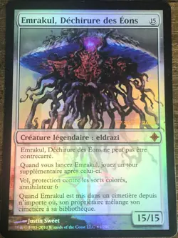 Emrakul, the Aeons Torn Foil French Prerelease Promos MTG Magic - Image 1