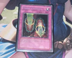 Yugioh Magic Cylinder LON-104 Secret Rare DMG - Image 1