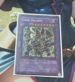 Dark Paladin DMG-001 Secret Rare Limited Edition Promo Yugioh - Image 1