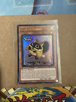 Yugioh Cooky Yummy JUSH-EN017 Ultra Rare 1st Edition NM Card - Image 2