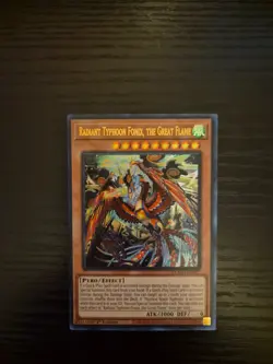 Yugioh - Radiant Typhoon Fonix, the Great Flame - Ultra Rare - DOOD-EN017 - Image 1