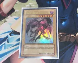 Summoned Skull YAP1-EN003 Ultra Rare Limited Edition Promo Yugioh - Image 1