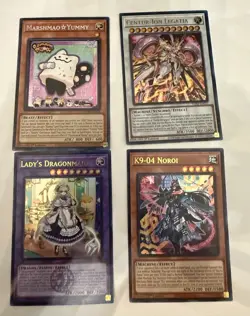 YuGiOh Cards, 9 random card lot (see pics) - Image 1