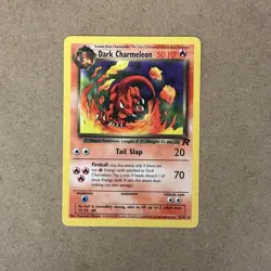 Dark Charmeleon 32/82 Team Rocket Unlimited Pokemon Card Lightly Played LP - Image 1