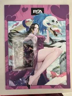 Boa Hancock PSA Magazine & Sealed Card March 2025 - Image 1
