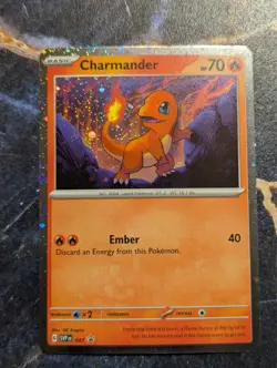 Charmander - 047 (Cosmos Holo) 047 Sv: Scarlet & Violet Promo Cards Holo - Image 1