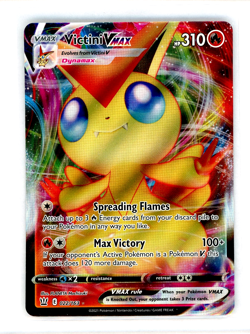 Victini VMAX 022/163 - Battle Styles - Ultra Rare Holo Pokemon Card Near Mint - Image 1