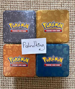 4 x Empty Pokemon Stacking Tins - TCG - USED - (No Packs, No Cards) - Umbreon. - Image 4