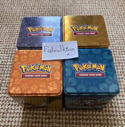 4 x Empty Pokemon Stacking Tins - TCG - USED - (No Packs, No Cards) - Umbreon. - Image 5