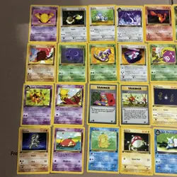 Team Rocket 1st Edition WOTC Pokemon Lot 36 Unique Different Cards NM - Mint - Image 2