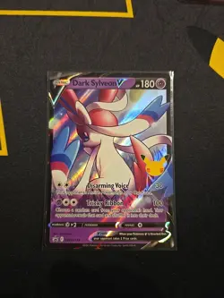 Dark Sylveon V SWSH134 SWSH: Sword & Shield Promo Cards Holo - Image 1