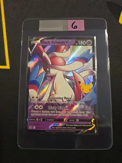 Dark Sylveon V SWSH134 SWSH: Sword & Shield Promo Cards Holo - Image 3
