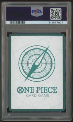 2024 ONE PIECE PROMO CHAMPIONSHIP 23 WORLD FINAL MONKEY D LUFFY DON! CARD PSA 10 - Image 2