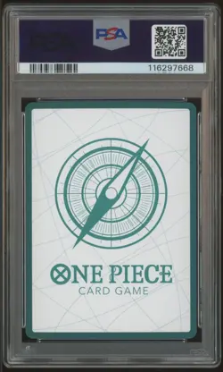 2024 ONE PIECE PROMO CHAMPIONSHIP 23 WORLD FINAL MONKEY D LUFFY DON! CARD PSA 10 - Image 2