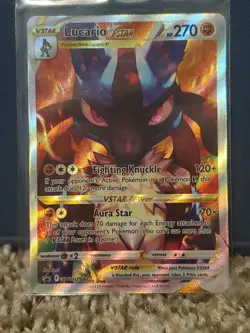 Lucario VSTAR SWSH291 SWSH: Sword & Shield Promo Cards Holo NM - Image 1