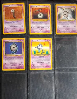 - Unown - Neo Revelation, Genesis - 23 Card LOT - Pokemon TCG - LP / NM - Image 3