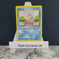 Squirtle 93/130 Base Set 2 Pokemon Card WOTC - Image 1