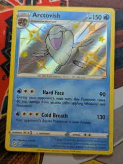 Pokemon Card TCG Arctovish SV037/SV122 Shiny Holo Rare Shining Fates NM/VLP - Image 1
