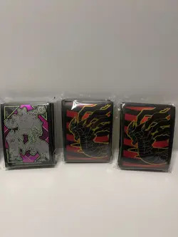 Pokemon Card Deck Sleeves From Elite Trainer Boxes (ETBs) w/ Eevee & Charizard - Image 4