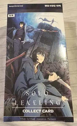 Solo Leveling Trading Card Game Booster Box Mapniverse SL1E [Korean] Sealed - Image 1