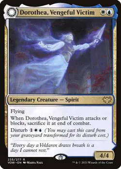 Dorothea, Vengeful Victim // Dorothea's Retribution Innistrad: Crimson Vow MTG - Image 1