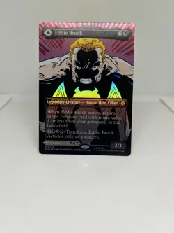 MTG Eddie Brock (0233) (Borderless) Marvel's Spider-Man Foil - Image 1