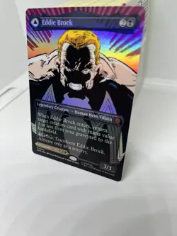 MTG Eddie Brock (0233) (Borderless) Marvel's Spider-Man Foil - Image 2
