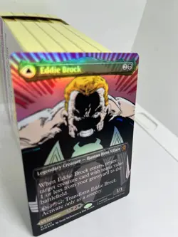 MTG Eddie Brock (0233) (Borderless) Marvel's Spider-Man Foil - Image 4