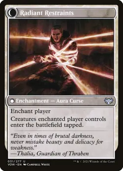 Radiant Grace // Radiant Restraints Foil (031) Innistrad: Crimson Vow VOW MTG - Image 2