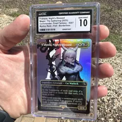 Y'shtola Night's Blessed MTG Final Fantasy - Mythic Borderless Foil CGC 10 🔥 - Image 1