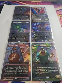 Magic The Gathering Spider Man SPE Foil Lot Of 6 Foils - Image 2