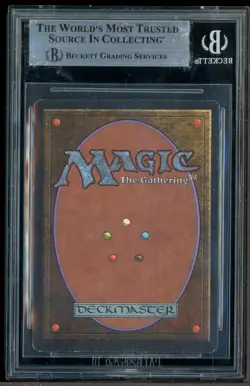 1993 Magic The Gathering MTG Unlimited Mox Pearl R BGS 7.5 NM+ - Image 2