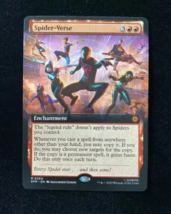 2025 Magic The Gathering MTG Marvel EN Borderless M 0263 Spider-Verse KM035 - Image 1