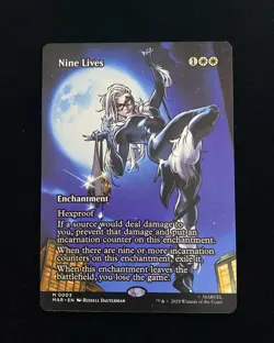 2025 Magic The Gathering MTG Marvel EN M 0003 Nine Lives KM035 - Image 1