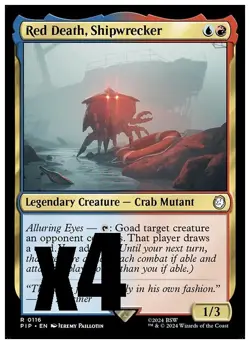 MTG | Red Death, Shipwrecker (x4 Playset) | (NM) Universes Beyond: Fallout - Image 1