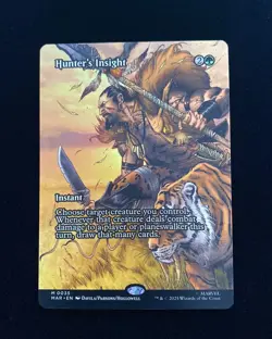2025 Magic The Gathering MTG Marvel EN M 0035 Hunter's Insight KM035 - Image 1