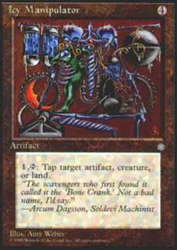 4x MTG Icy Manipulator, Light Play, English Ice Age - Image 1