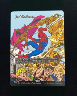 2025 Magic The Gathering MTG Marvel EN M 0016 Feed The Swarm KM035 - Image 1