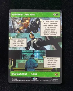 2025 Magic The Gathering MTG Marvel EN R 0226 Kraven's Last Hunt KM035 - Image 1