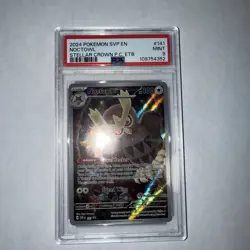 STAMPED PSA 9 NOCTOWL #141 SV BLACK STAR PROMO POKEMON CENTER ETB - Image 3